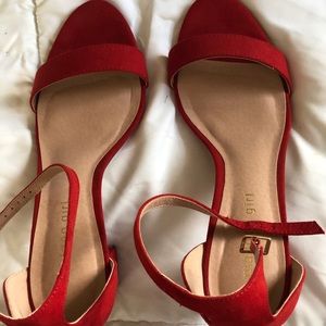 Size 9 Madden Girl sexy red high heels